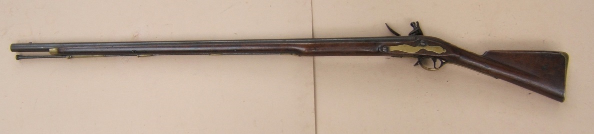 A FINE & VERY RARE FLORIDA & GEORGIA USED REVOLUTIONARY WAR REGIMENTALLY MARKED 16th REGIMENT OF FOOT SECOND MODEL/SHORTLAND PATTERN 1777 BROWN BESS MUSKET, ca. 1778/9 view 2