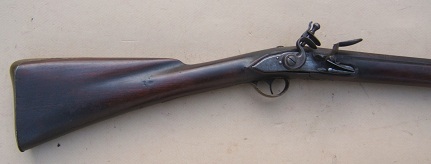  A VERY GOOD COLONIAL PERIOD FRENCH FLINTLOCK TRADE GUN/FUSIL, ca. 1750 view 1