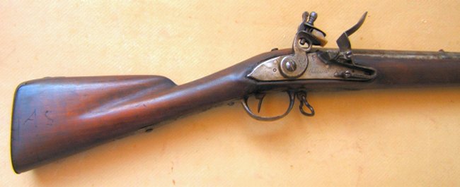  A VERY GOOD AMERICAN-USED REVOLUTIONARY WAR MODEL 1766/8 CHARLEVILLE MUSKET, ca. 1770 view 1