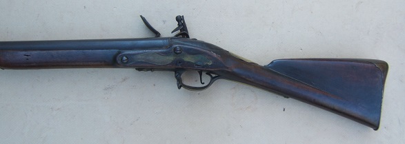 A RARE & VERY GOOD+ AMERICAN USED/CAPTURED REVOLUTIONARY WAR PERIOD SECOND MODEL/SHORTLAND PATTERN 1768 BROWN BESS MUSKET, ca. 1770 (Ex. GEORGE C. NEUMANN COLLECTION w/ PROVENANCE)view 2