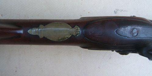 A VERY GOOD REVOLUTIONARY WAR PERIOD ENGLISH BRASS BARREL FLINTLOCK BLUNDERBUSS, by 