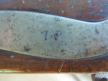 A VERY GOOD+ JOSEPH PERKINS INSPECTED SOLDIER/INSCRIBED AMERICAN USED REVOLUTIONARY WAR FRENCH MODEL 1773 