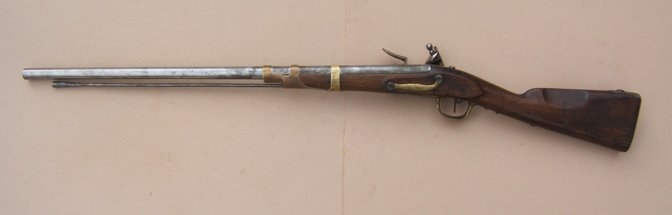 A FINE & SCARCE NAPOLEANIC WAR PERIOD FRENCH MODEL (1786)/AN IX HUSSARS MUSKETOON, dtd. 1814 view 2