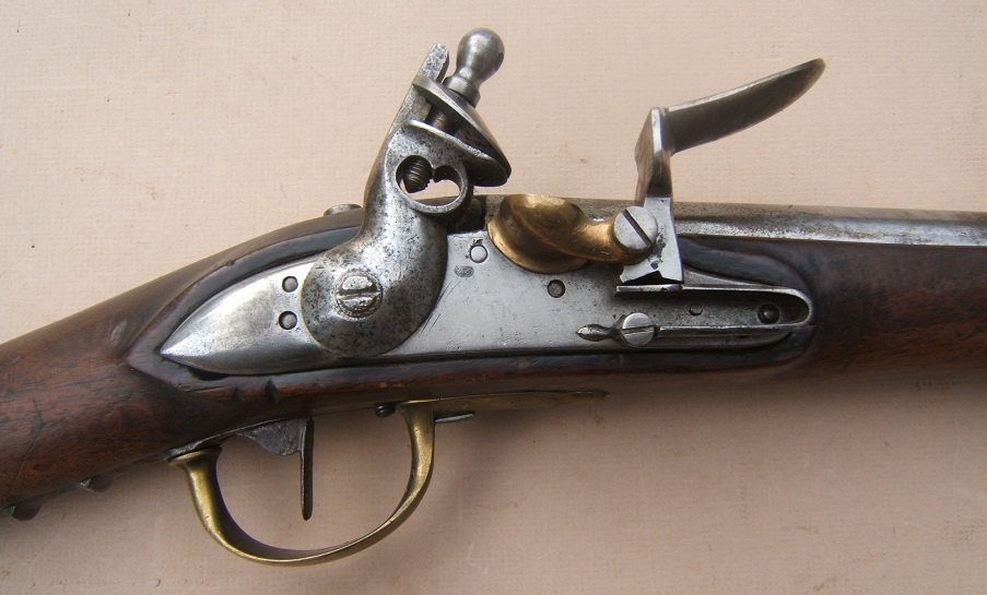 A FINE & SCARCE NAPOLEANIC WAR PERIOD FRENCH MODEL (1786)/AN IX HUSSARS MUSKETOON, dtd. 1814 view 3