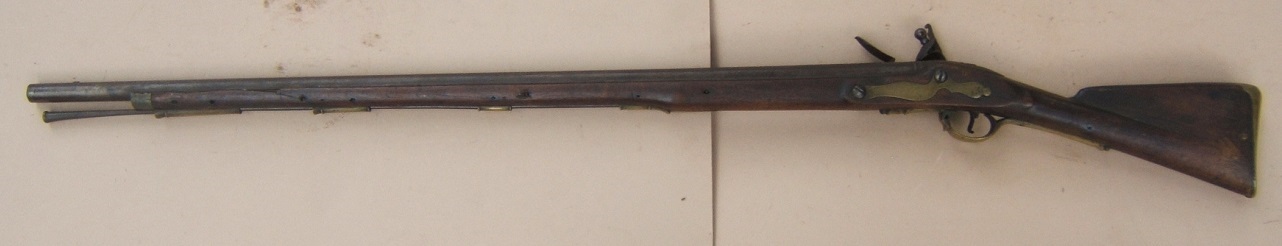 AN EXTREMELY RARE DUBLIN CASTLE REVOLUTIONARY WAR PERIOD SHORTLAND PATTERN/SECOND MODEL PATTERN 1777 BROWN BESS MUSKET, ca. 1779 view 2