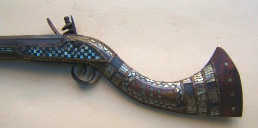 A VERY GOOD+ UNTOUCHED EARLY 19th CENTURY AFGHAN FLINTLOCK 