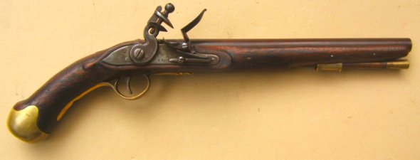 A VERY FINE QUALITY REPRODUCTION PATTERN 1802 SEA SERVICE PISTOL ca. 