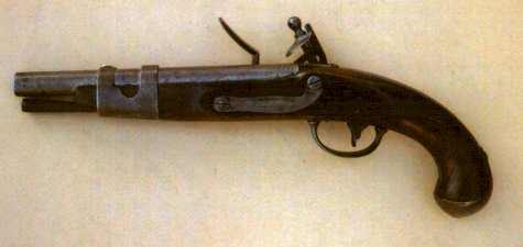 US MODEL 1816 S. NORTH TYPE I FLINTLOCK PISTOL view 2