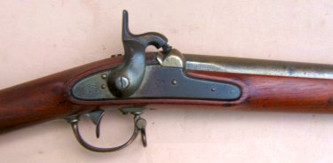 A FINE MEXICAN AMERICAN WAR PERIOD US MODEL 1842 SPRINGFIELD MUSKET, DTD. 1848/9 view 3