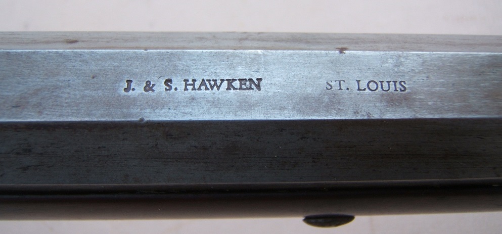 AN EXTREMELY RARE & EARLY (TYPE I) ORIGINAL J & S. HAWKEN ST. LOUIS