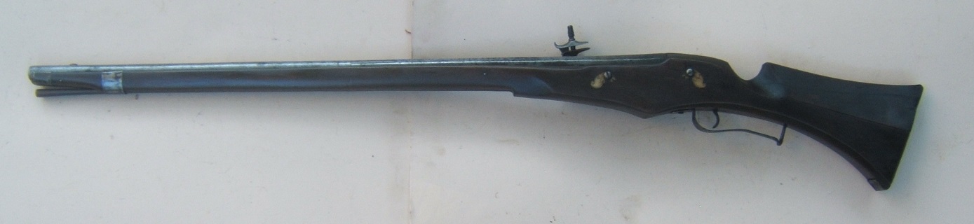 A RARE EARLY 17TH CENTURY/EARLY COLONIALPERIODMILITARYWHEELOCK MUSKET, ca. 1615view 2