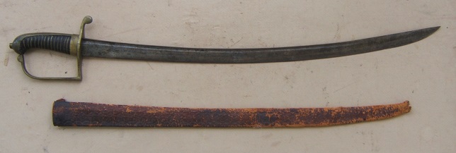 A VERY GOOD US WAR OF 1812 PERIOD HORSEMAN'S/CAVALRY SABER, ca. 1810 view 1