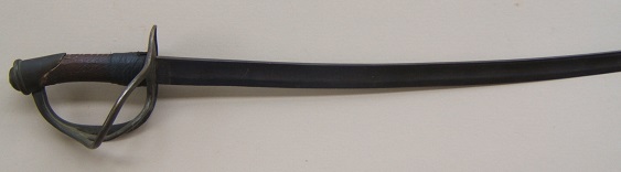 A GOOD UNTOUCHED US MODEL 1840 WRIST-BREAKER HEAVY CAVALRY SWORD, ca. 1850 view 1