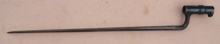 A VERY FINE US MARKED MDL. 1873 TRAPDOOR SPRINGFIELD BAYONET, ca. 1880s view 1