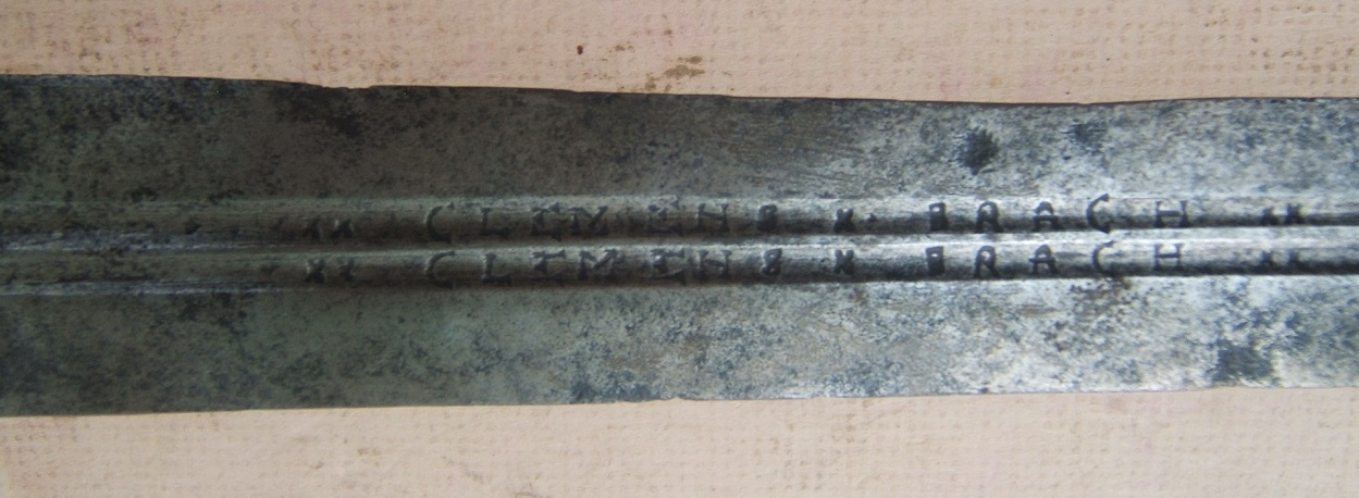 AN EARLY & RARE MID-17th CENTURY SCOTTISH {GLASGOW-TYPE} BASKET-HILT BROADSWORD, ca. 1650 view 5