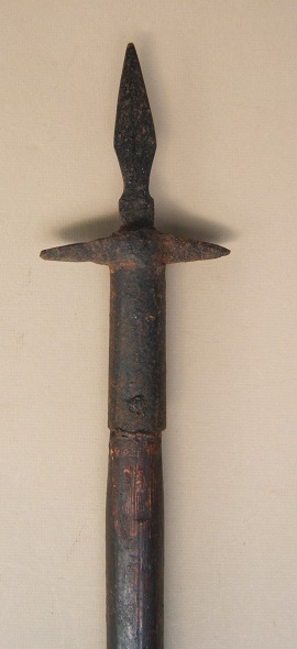 A GOOD BLACKSMITH-MADE AMERICAN CIVIL WAR CONFEDERATE BRIDLE CUTTER, ca. 1861 view 2