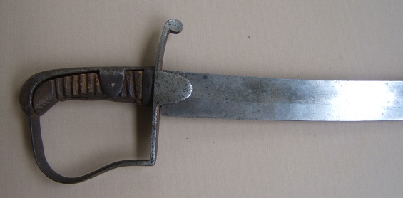 A VERY GOOD WAR of 1812 PERIOD CUTLASS, ca. 1810 view 1