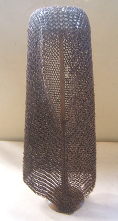 A VERY GOOD+ UNTOUCHED INDO-PERSIAN 17TH-18th CENTURY CHAIN-MAIL COIF (KULAH-ZIRAH), ca. 1650-1750front