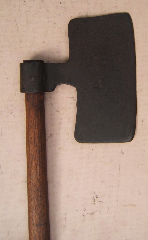 A VERY GOOD+/FINE 17TH CENTURY EUROPEAN (GERMAN?) FELLING AXE, ca. 1600-1650