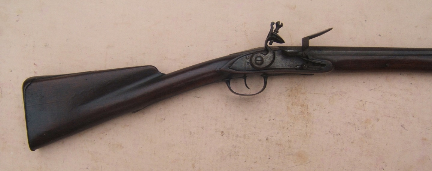  A RARE & EARLY COLONIAL/FRENCH & INDIAN/AMERICAN REVOLUTIONARY WAR AMERICAN MUSKET, ca. 1750-1760s, Ex. G. C. NEUMANN COLLECTION view 5