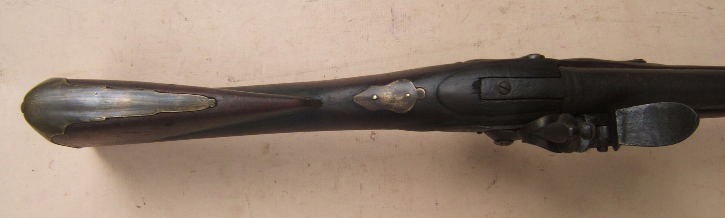 A VERY RARE COLONIAL/AMERICAN REVOLUTIONARY WAR PERIOD LONGLAND PATTERN/1st MODEL BROWN BESS MUSKET w/ 