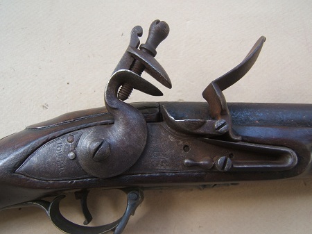 A VERY GOOD AMERICAN REVOLUTIONARY PRODUCTION PATTERN 1778 H-P SECOND MODEL/SHORTLAND BROWN BESS MUSKET, ca. 1779 view 3