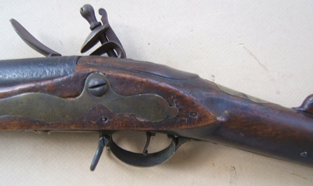 A VERY GOOD AMERICAN REVOLUTIONARY PRODUCTION PATTERN 1778 H-P SECOND MODEL/SHORTLAND BROWN BESS MUSKET, ca. 1779 view 4