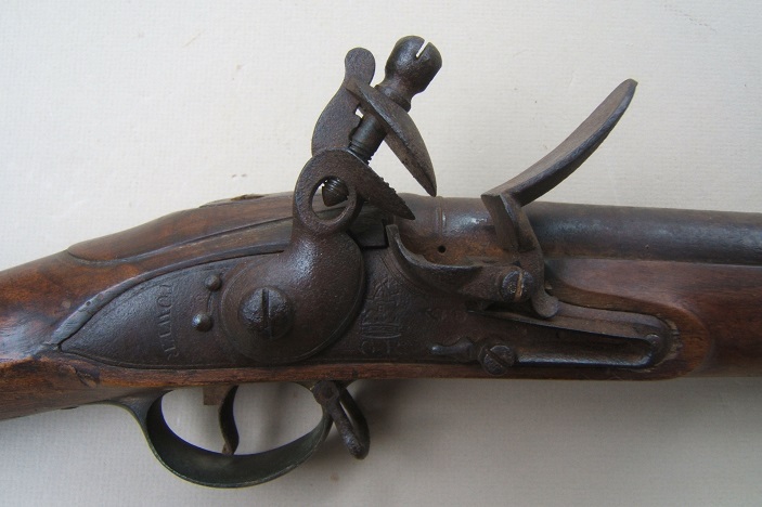  A VERY GOOD WAR OF 1812/NAPOLEONIC PERIOD (P. 1809) THIRD MODEL BROWN BESS MUSKET, ca. 1810 view 3