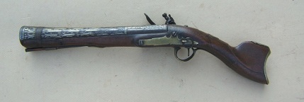 A VERY GOOD UNTOUCHED EARLY 19TH CENTURY SMALL-SIZE OTTOMAN TURKISH FLINTLOCK BLUNDERBUSS DAG, ca. 1820 view 2