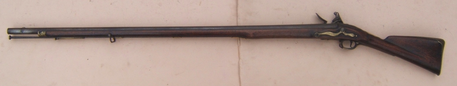 AN EXTREMELY RARE BATTLE OF SARATOGA SURRENDERED REGIMENTALLY MARKED (20th REGIMENT OF FOOT) FIRST MODEL/LONGLAND PATTERN 1756 BROWN BESS MUSKET, dtd. 1760 (Ex. GEORGE C. NEUMANN COLLECTION) view 2