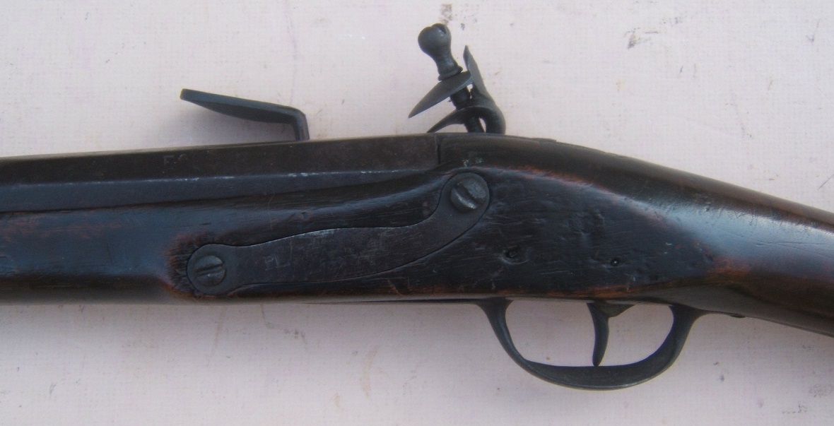 A VERY RARE & EARLY COLONIAL/FRENCH & INDIAN WAR PERIOD FRENCH MODEL 1717/1728 INFANTRY MUSKET, ca. 1730 view 4