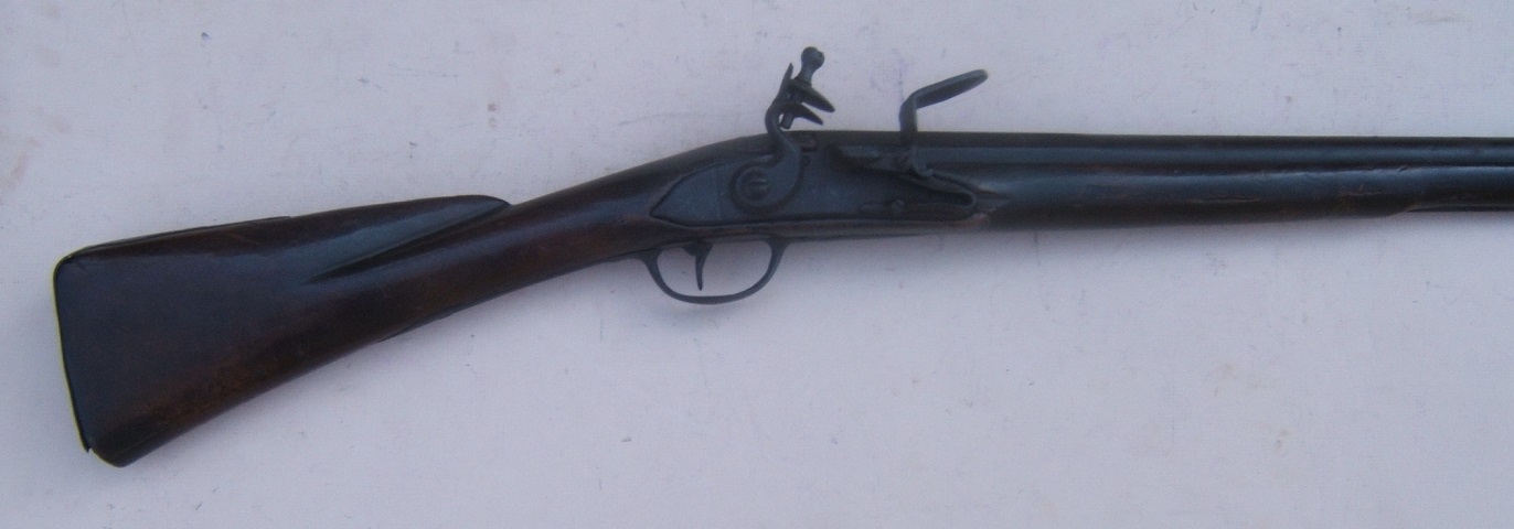 A VERY RARE & EARLY COLONIAL/FRENCH & INDIAN WAR PERIOD FRENCH MODEL 1717/1728 INFANTRY MUSKET, ca. 1730  view 7