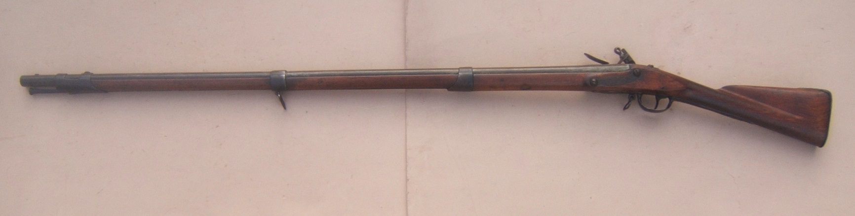 A VERY GOOD WAR of 1812 PERIOD US MODEL 1795/8 CONTRACT MUSKET, ca. 1798 view 2