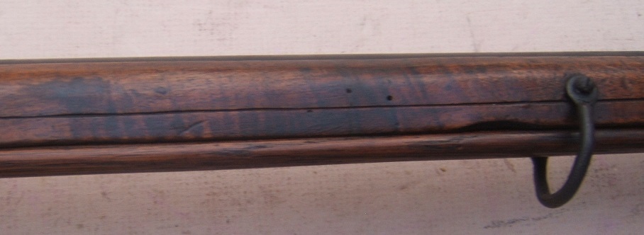 A VERY RARE COLONIAL/AMERICAN REVOLUTIONARY WAR PERIOD AMERICAN FLINTLOCK BUCK & BALL 