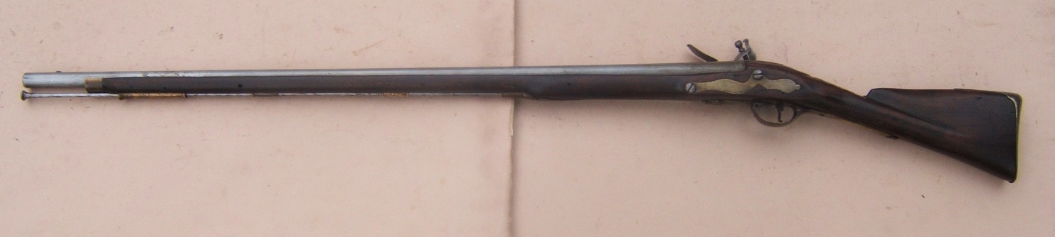 A VERY GOOD AMERICAN-USED REVOLUTIONARY WAR PATTERN 1777 SECOND MODEL/SHORTLAND BROWN BESS MUSKET, ca. 1777 view 2