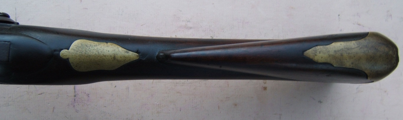 A VERY GOOD (AMERICAN CAPTURED/USED) AMERICAN REVOLUTIONARY WAR EMERGENCY PRODUCTION (P. 1779-S) SECOND MODEL/SHORTLAND PATTERN BROWN BESS MUSKET, ca. 1779 view 7