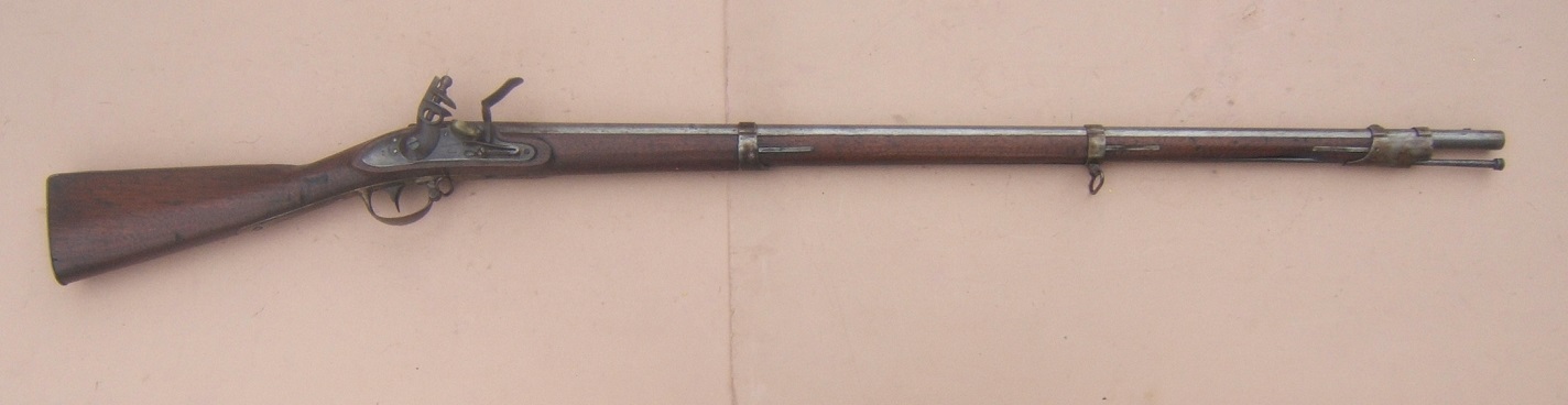 US MODEL 1816 TYPE II CONTRACT MUSKET, by “L. EVANS”, dtd. 1827 view 1