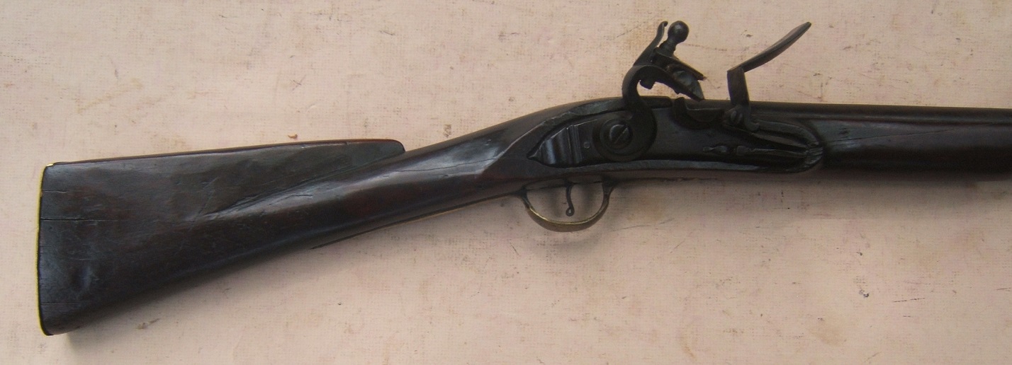 A FINE AMERICAN REVOLUTIONARY WAR PERIOD AMERICAN OFFICER'S  FUSIL/MUSKET, ca. 1775-1780 view 5