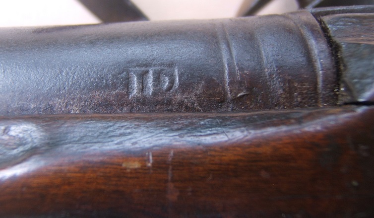 A VERY GOOD I.D. MAKER SIGNED AMERICAN REVOLUTIONARY WAR PERIOD AMERICAN-MADE MUSKET, ca. 1770s view 5