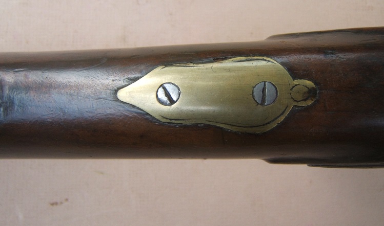 A VERY GOOD I.D. MAKER SIGNED AMERICAN REVOLUTIONARY WAR PERIOD AMERICAN-MADE MUSKET, ca. 1770sview 6