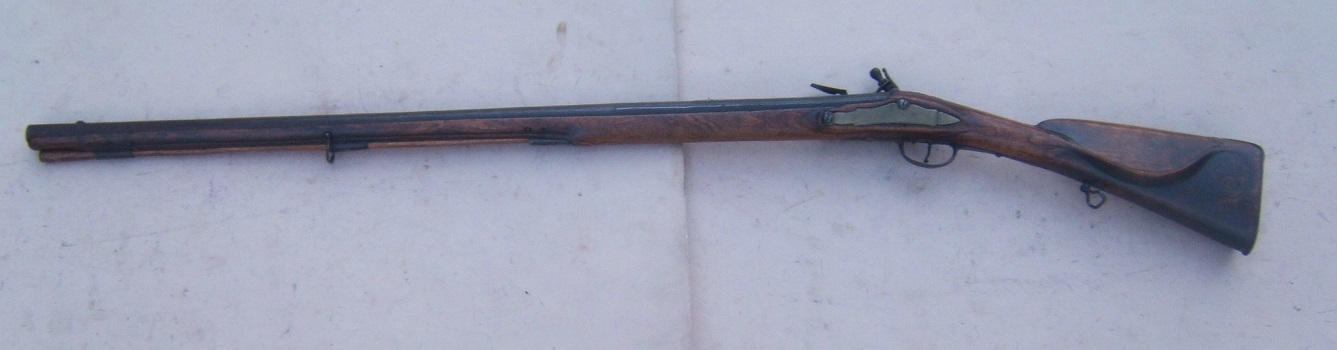 A FINE+ & SCARCE (EARLY 18TH CENTURY) SWEDISH FLINTLOCK JAEGER RIFLE, ca. 1740view 2