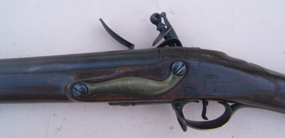A FINE AMERICAN REVOLUTIONARY WAR EMERGENCY PRODUCTION (P. 1779-S) SECOND MODEL/SHORTLAND PATTERN BROWN BESS MUSKET, ca. 1779 view 4