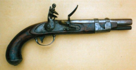 Model 1816 S. NORTH Flintlock view 1