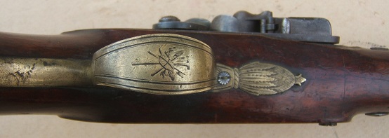 A VERY GOOD+ WAR OF 1812/NAPOLEONIC PERIOD FLINTLOCK OFFICERS PISTOL BY MANTON, ca. 1805 view 5