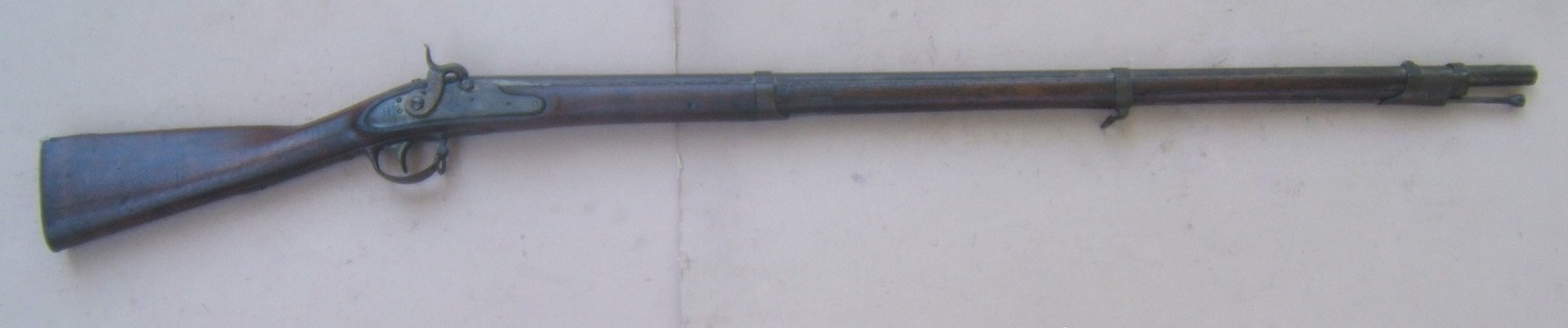 A VERY GOOD CIVIL WAR TYPE PERCUSSION CONVERTED US MODEL 1816 TYPE II 