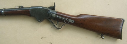 A VERY GOOD AMERICAN CIVIL WAR ISSUE SPENCER MODEL 1860 SADDLE RING CARBINE, Sn 54,XXX view 2