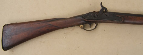 A PERCUSSION CONVERTED AMERICAN REVOLUTIONARY WAR PERIOD NEW ENGLAND (LIKELY CONNECTICUT MADE) MUSKET-FOWLER/UTILITY-GUN, ca. 1770view 1