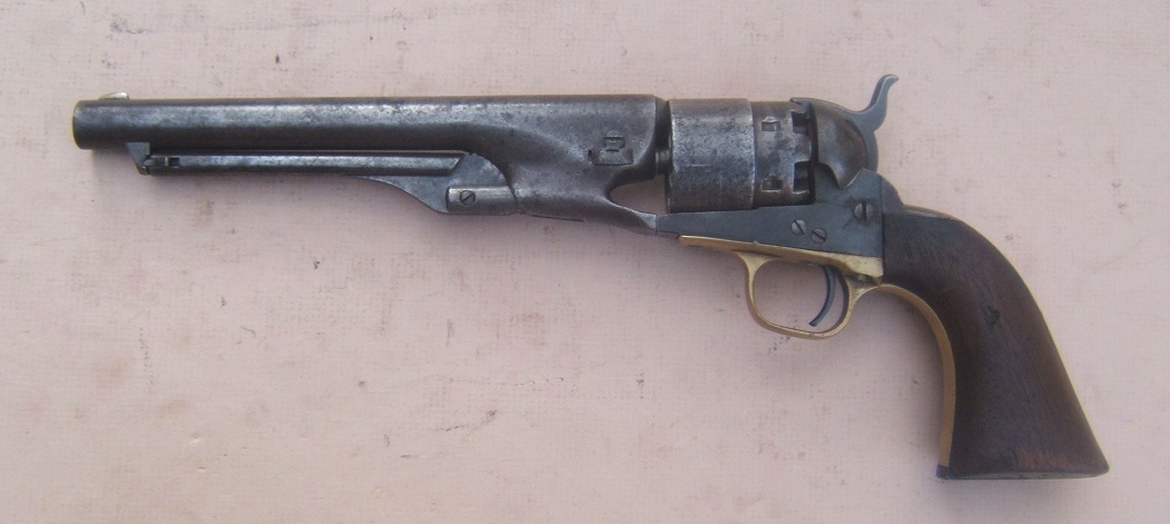 A VERY GOOD AMERICAN CIVIL WAR ISSUE COLT MODEL 1860 ARMY:SN 71,XXX view 2