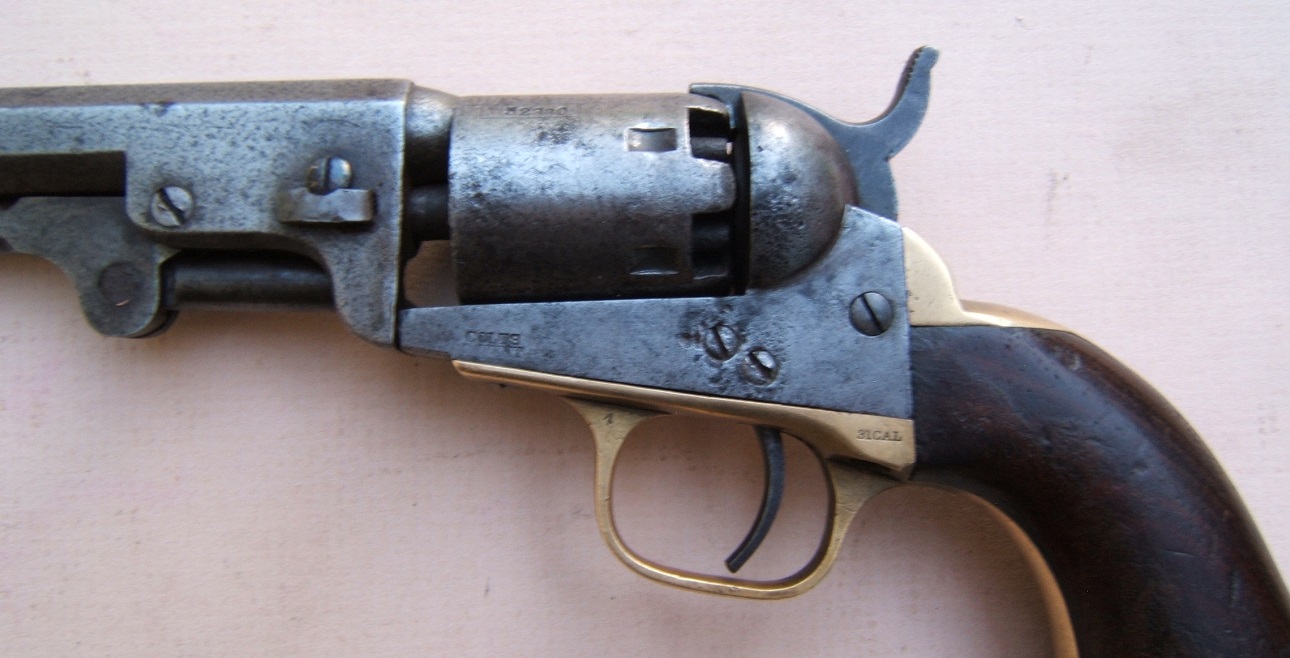 A VERY GOOD CIVIL WAR ERA COLT MODEL 1849 POCKET PISTOL, Manf. 1864 view 3