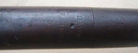 A VERY GOOD & SCARCE UNTOUCHED DAY'S PATENT 28 Ga. UNDER-HAMMER PERCUSSION CANE-GUN, ca. 1830s view 2